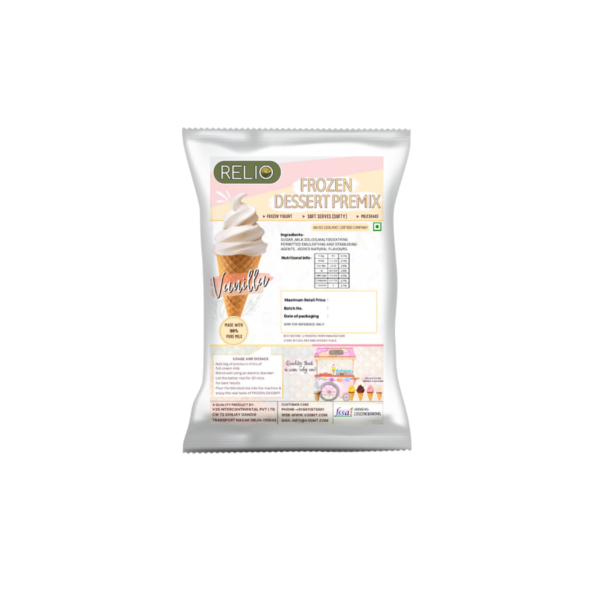 Ice Cream Softy Premix- Vanilla Flavour