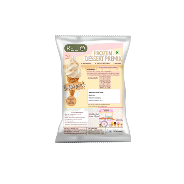 Ice Cream Softy Premix- Buttersotch Flavour