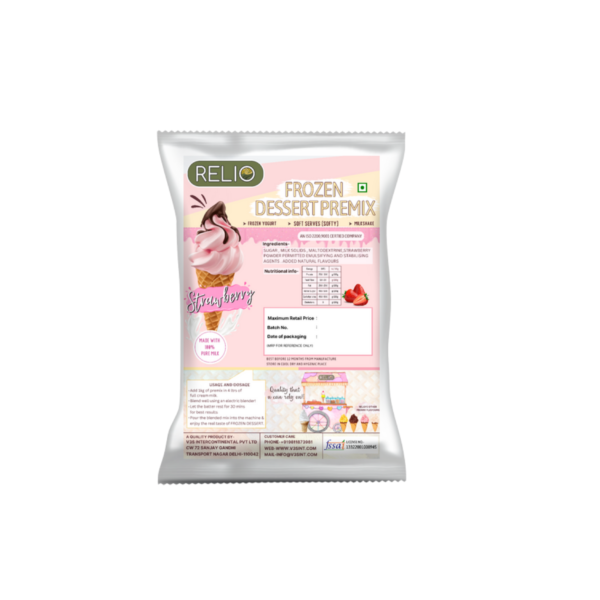 Ice Cream Softy Premix- Strawberry flavour
